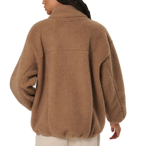 Body Action Faux-Sheepskin Jacket W