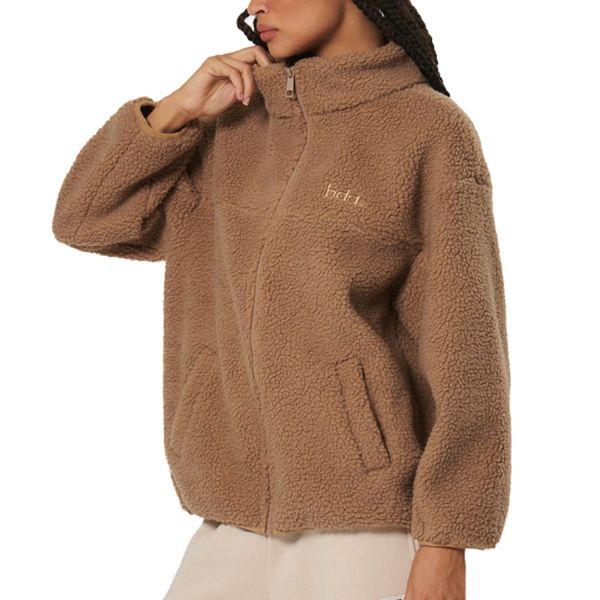 Body Action Faux-Sheepskin Jacket W