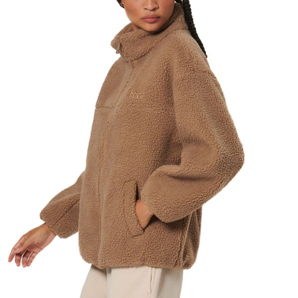 Body Action Faux-Sheepskin Jacket W