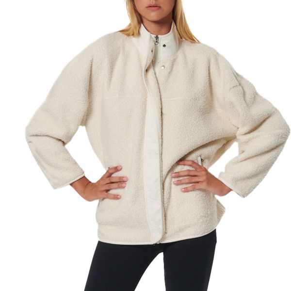 Body Action Oversize Boucle-Fleece Jacket W