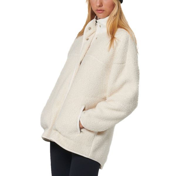 Body Action Oversize Boucle-Fleece Jacket W