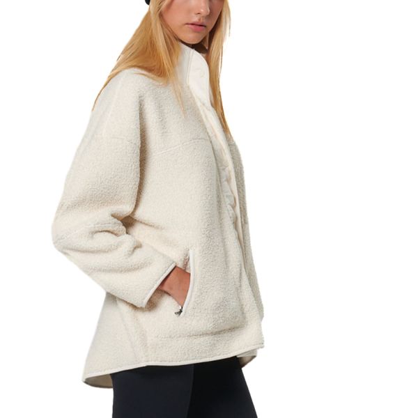 Body Action Oversize Boucle-Fleece Jacket W