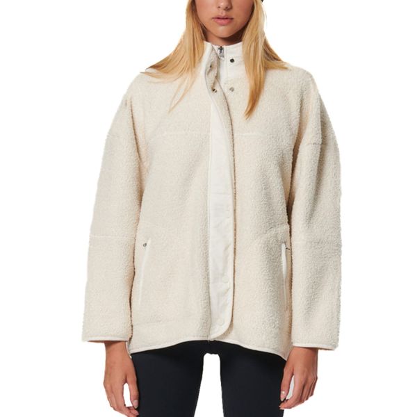 Body Action Oversize Boucle-Fleece Jacket W