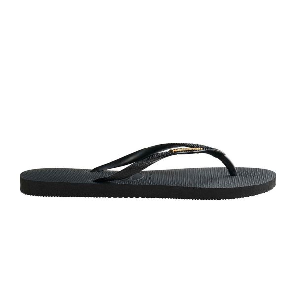 Havaianas Slim Logo Metallic Flip Flops W
