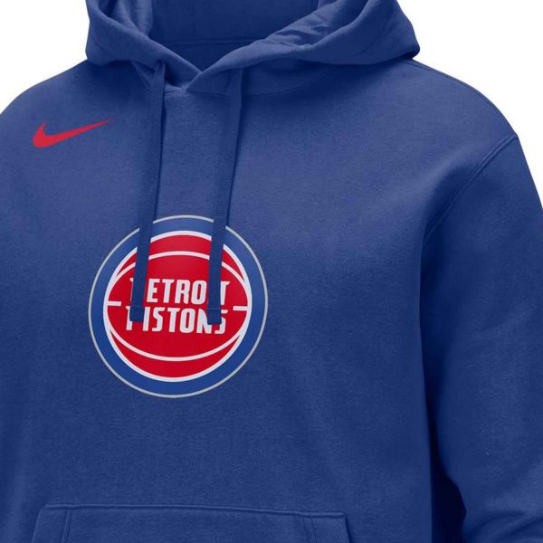 Nike NBA Detroit Pistons Club Hoodie M