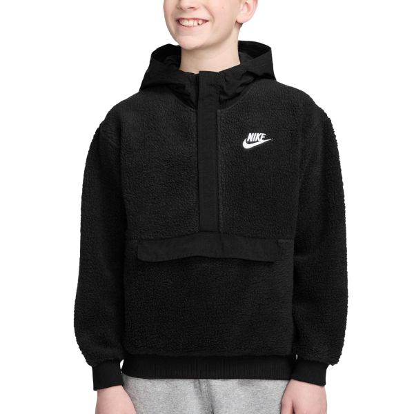 Nike Sportswear Club Fleece Loose Quarter-Zip Hoodie K