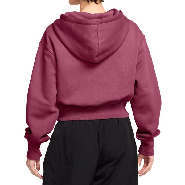 Nike Sportswear Phoenix Fleece Full-Zip Crop Hoodie W