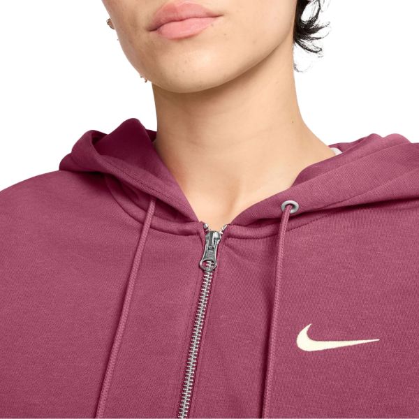 Nike Sportswear Phoenix Fleece Full-Zip Crop Hoodie W