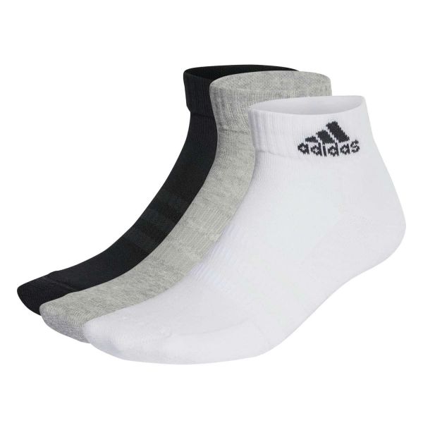 adidas Cushioned Sportswear Ankle Socks 3-Pack