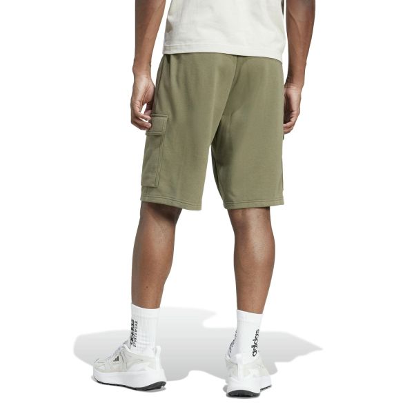 adidas Essentials Feel Cozy French Terry Cargo Shorts M