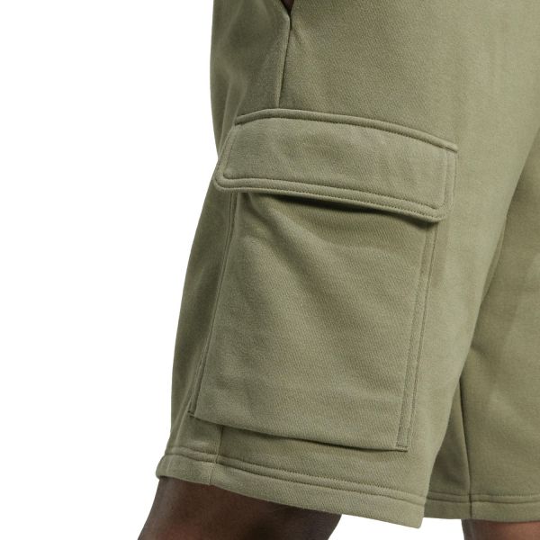 adidas Essentials Feel Cozy French Terry Cargo Shorts M