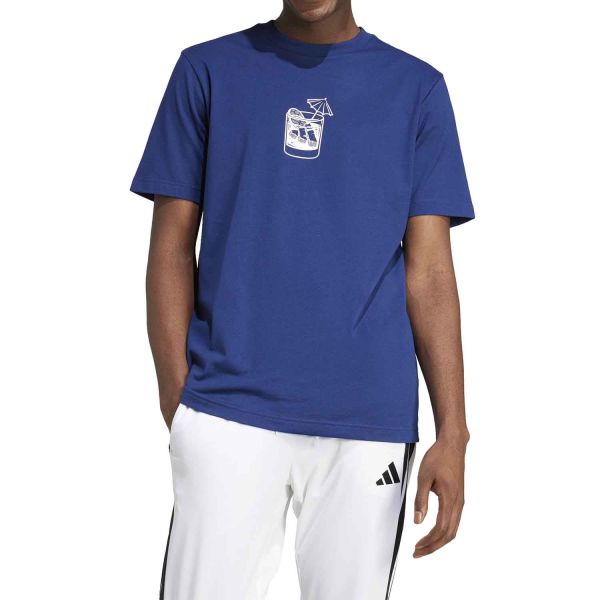 adidas Lounge Drink Graphic Tee M