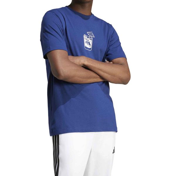 adidas Lounge Drink Graphic Tee M