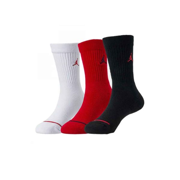 Jordan 3pk Crew Sock-Kids K
