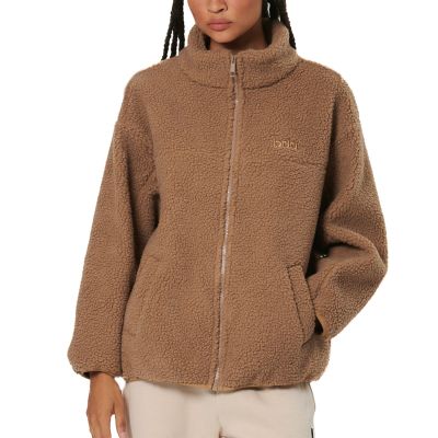 Body Action Faux-Sheepskin Jacket W