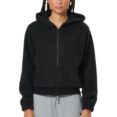 Body Action Full-Zip Sherpa Fleece Hoodie W