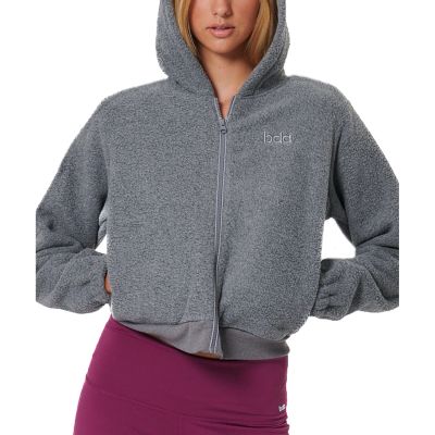 Body Action Full-Zip Sherpa Fleece Hoodie W