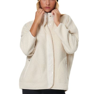 Body Action Oversize Boucle-Fleece Jacket W