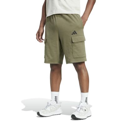 adidas Essentials Feel Cozy French Terry Cargo Shorts M