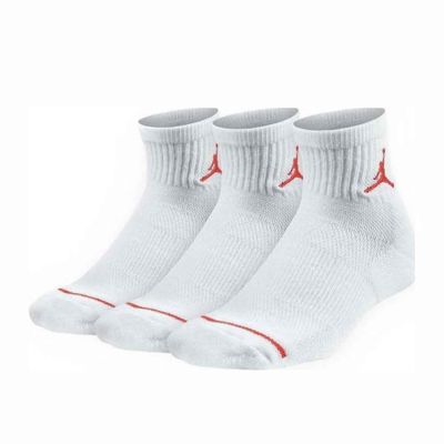 Jordan 3pk Quarter Sock-Kids K