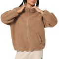 Body Action Faux-Sheepskin Jacket W
